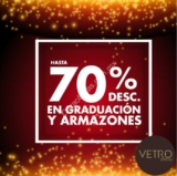 Días Vetro: Hasta 70% de descuento en graduación y armazones