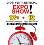 Venta Especial Expo Show de Muebles Dico: 12% de descuento + 12 MSI