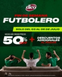 Fin de semana futbolero Muebles Dico: Toda la tienda con 50% OFF + 18% + descuentos adicionales al pagar