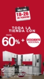 Gran Venta Especial de Liquidación Muebles Dico: hasta 60% + descuentos adicionales