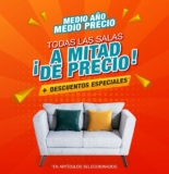 Todas las salas a mitad de precio en Muebles Dico