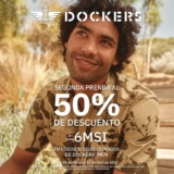 En Dockers llévate la segunda prenda a mitad de precio + hasta 6 msi