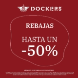 Dockers Rebajas de Verano de hasta 50% de descuento