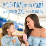 Promoción Helados Dolphy Día de las Madres: 2×1 en productos hoy 10 de mayo