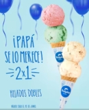 2×1 en helados, paletas y más en Helados Dolphy el próximo 15 de junio por el Día del Padre