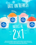 2×1 en nieves en Helados Dolphy los miércoles