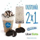 Oreomanía Helados Dolphy: 2×1 en Dolphyccinos y paletas con Oreo