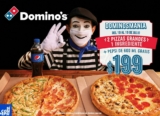 Promoción Dominosmanía: 2 pizzas grandes + refresco Pepsi por $199