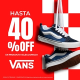 Hot Week Dpstreet: Hasta 40% de descuento en producto seleccionado Vans