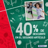 Promoción Dportenis Regreso a Clases: 40% de descuento en segundo artículo