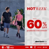 Hot Week Dportenis: Hasta 60% de descuento en producto seleccionado + 12 msi