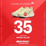 Precios Irresistibles Dportenis: 35% de descuento en tenis