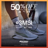 En Dportenis compra unos tenis y llévate el segundo con 50% de descuento + 3 msi