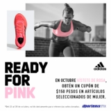 Código Dportenis mes rosa de $150 de descuento en artículos de mujer seleccionados