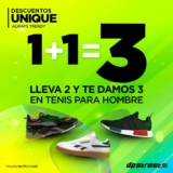 3×2 en tenis para hombre en Dpstreet