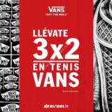 3×2 en tenis Vans en Dpstreet y Dportenis