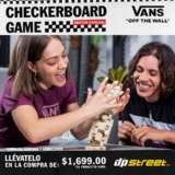 Promoción Dpstreet: Juego tipo Jenga de regalo en la compra de productos Vans