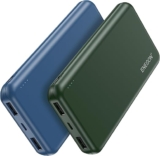 Paquete de 2 Baterías de respaldo powerbank de 10000 mAh bajan a un precio buenísimo