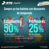 Descuentos Vacaciones de Verano en viajes de autobús para estudiantes y maestros de hasta 50%