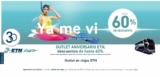 Outlet Autobuses ETN Aniversario 2021: del 10% al 60% de descuento
