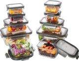 Juego de 10 contenedores de vidrio para almacenar alimentos bajan a su menor precio + 3 meses sin intereses