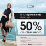 El Cloe 50% de descuento en la segunda prenda hasta el 8 de junio (aplica en rebajas