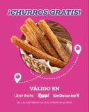 Promoción de San Valentín El Portón: churros Gratis en pedidos a domicilio