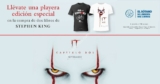 Promoción El Sótano IT Capítulo 2: playera Gratis en la compra de 2 libros de Stephen King