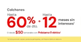 Venta del Colchón Elektra: hasta 60% de descuento + hasta 12 msi en colchones hoy