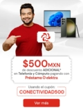 Cupón de $500 de descuento en celulares, cómputo y hogar en Elektra