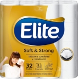 Papel higiénico Elite Soft & Strong de hoja triple con 32 rollos baja a un excelente precio con Planea y Ahorra