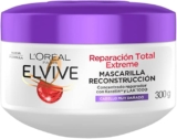 3×2 en tratamiento para el cabello Elvive Mascarilla Reconstrucción Reparación Total Extrema de 300 g