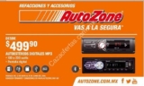 En AutoZone auto estéreos digitales MP3 desde $499 pesos