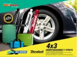 En Autozone 4×3 en amortiguadores y struts Duralast