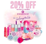 En Bellísima 30% de descuento en artículos Essence de la temporada “Like An Unforgettable Kiss” hoy 31 de agosto