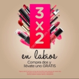 En Bellísima 3×2 en labiales y productos para labios