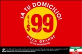 En Benedettis Pizza llévate una pizza grande de 1 ingrediente a sólo $99