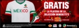 En Benedettis compra una Mega Pizza y llévate gratis una playera