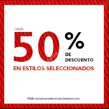 En Benetton hasta 50% de descuento en su tienda en línea