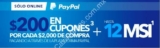 En Best Buy Martes Online 15 de mayo con $200 en cupones por cada $2,000 + 12 MSI con Paypal