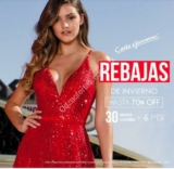 En Carlo Giovanni Rebajas de invierno de hasta 70% de descuento y 30% en monedero + 6 MSI