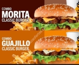 En Carls Jr nuevos combos morita burger y guajillo burger a sólo $79