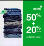 En Celio 50% de descuento + 20% adicional en tu segundo par de jeans