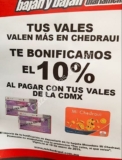 En Chedraui 10% de bonificación en monedero Mi Chedraui al pagar con vales de la CDMX