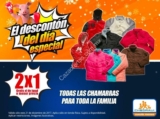 En Chedraui Descontón del Día 29 de diciembre: 2×1 en todas las chamarras
