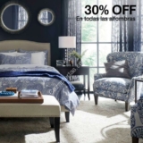 En Crate and Barrel 30% de descuento en todas las alfombras