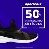 En Dportenis segundo artículo a mitad de precio durante todo octubre