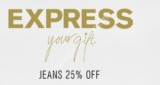 En Express 40% de descuento en chamarras, 30% en suéteres y más