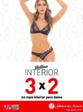 En Fábricas de Francia 3×2 en ropa interior para hombres y mujeres