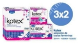 En Farmacias Benavides 3×2 en toallas femeninas Kotex